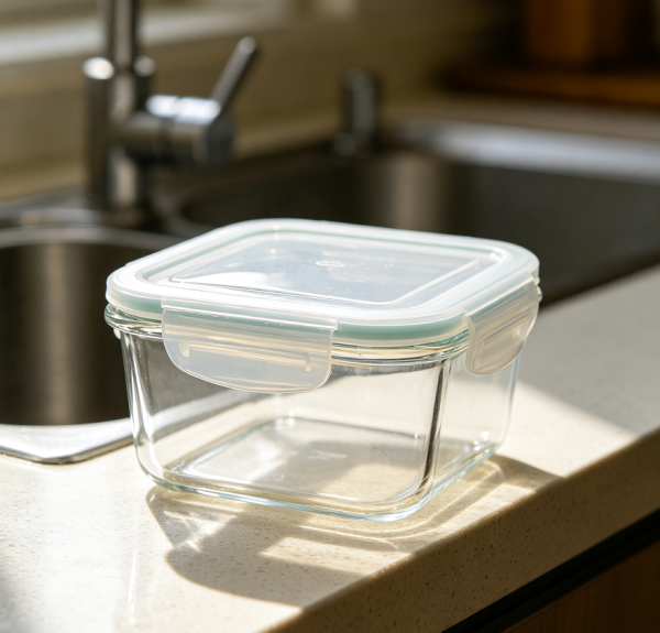 Leak Resistant Kitchen Storage Food Container